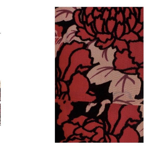 French Connection Wilma Devore Burnout Velvet A-Li - Picture 5 of 8